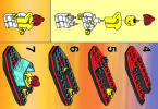 Instrucciones de Construcción - LEGO - 1069 - 2882 SPEED BOAT (NBD): Page 2