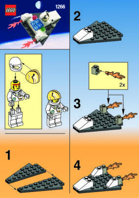 Instrucciones de Construcción - LEGO - 1266 - SPACE PROBE (OLD 1181): Page 1