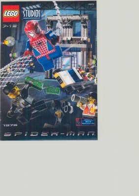 Instrucciones de Construcción - LEGO - 1376 - Spider-Man™ Action Studio: Page 1