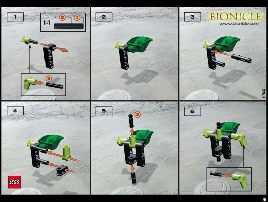 Instrucciones de Construcción - LEGO - 1434 - LEHVAK VA: Page 1