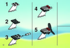 Instrucciones de Construcción - LEGO - 1817 - INFLIGHT FOREST FLYER: Page 12