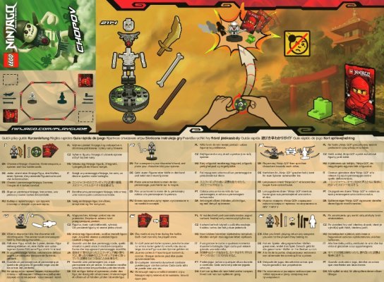 Instrucciones de Construcción - LEGO - 2114 - Chopov: Page 1