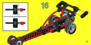 Instrucciones de Construcción - LEGO - 2129 - DRAGSTER: Page 21