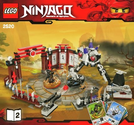 Instrucciones de Construcción - LEGO - 2520 - Ninjago Battle Arena: Page 1