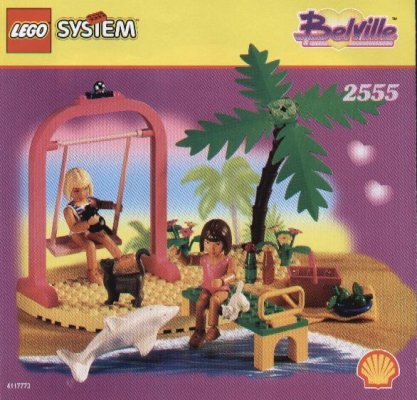 Instrucciones de Construcción - LEGO - 2555 - GIRLS ON BEACH: Page 1