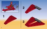 Instrucciones de Construcción - LEGO - 2774 - INFLIGHT RED TIGER: Page 8