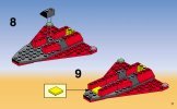 Instrucciones de Construcción - LEGO - 2774 - INFLIGHT RED TIGER: Page 11