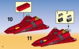 Instrucciones de Construcción - LEGO - 2774 - INFLIGHT RED TIGER: Page 12