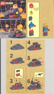 Instrucciones de Construcción - LEGO - 3013 - # 1954: Page 1