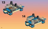 Instrucciones de Construcción - LEGO - 3051 - RED DRAGON'S ATTACK: Page 12