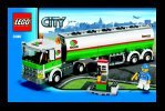 Instrucciones de Construcción - LEGO - 3180 - Tank Truck: Page 1