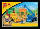 Instrucciones de Construcción - LEGO - 3297 - Scoop and Lofty at the Building Yard: Page 1