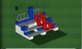 Instrucciones de Construcción - LEGO - 3308 - SIDE STAND BEHIND GOAL: Page 9