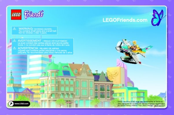 Instrucciones de Construcción - LEGO - 3316 - LEGO® Friends Advent Calendar: Page 1