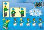 Instrucciones de Construcción - LEGO - 3406 - Football Team Coaches: Page 3