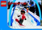 Instrucciones de Construcción - LEGO - 3538 - Snowboard Boarder Cross Race: Page 1