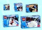 Instrucciones de Construcción - LEGO - 3538 - Snowboard Boarder Cross Race: Page 28