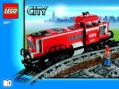 Instrucciones de Construcción - LEGO - 3677 - Red Cargo Train: Page 1