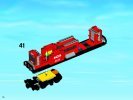 Instrucciones de Construcción - LEGO - 3677 - Red Cargo Train: Page 44