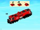 Instrucciones de Construcción - LEGO - 3677 - Red Cargo Train: Page 68