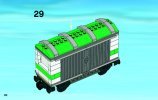 Instrucciones de Construcción - LEGO - 3677 - Red Cargo Train: Page 30