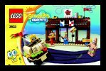 Instrucciones de Construcción - LEGO - 3833 - Krusty Krab Adventures: Page 1