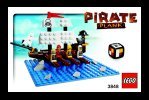 Instrucciones de Construcción - LEGO - 3848 - Pirate Plank: Page 1