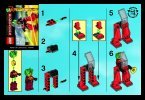 Instrucciones de Construcción - LEGO - 3870 - Red Walker: Page 1