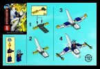 Instrucciones de Construcción - LEGO - 3885 - Mini Jet Fighter: Page 1