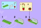 Instrucciones de Construcción - LEGO - 3938 - Andrea's Bunny House: Page 4