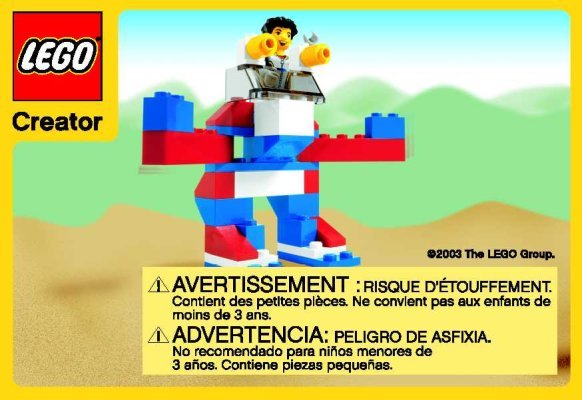 Instrucciones de Construcción - LEGO - 4023 - Fun and Adventure: Page 1