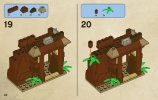 Instrucciones de Construcción - LEGO - 4182 - The Cannibal Escape: Page 40