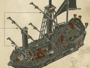 Instrucciones de Construcción - LEGO - 4184 - The Black Pearl: Page 61