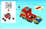 Instrucciones de Construcción - LEGO - 4208 - 4x4 Fire Truck: Page 44