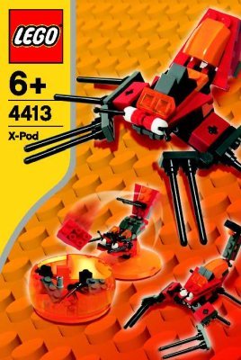 Instrucciones de Construcción - LEGO - 4413 - Arachno Pod: Page 1