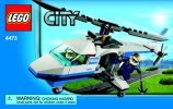 Instrucciones de Construcción - LEGO - 4473 - Police Helicopter: Page 1