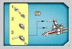 Instrucciones de Construcción - LEGO - 4484 - MINI X-wing Fighter™ & TIE Advanced™: Page 7