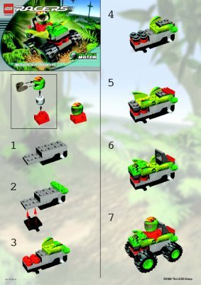 Instrucciones de Construcción - LEGO - 4583 - Maverick Storm: Page 1