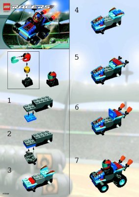 Instrucciones de Construcción - LEGO - 4591 - Star Strike: Page 1