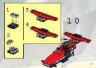 Instrucciones de Construcción - LEGO - 4593 - Zero Hurricane & Red Blizzard: Page 7