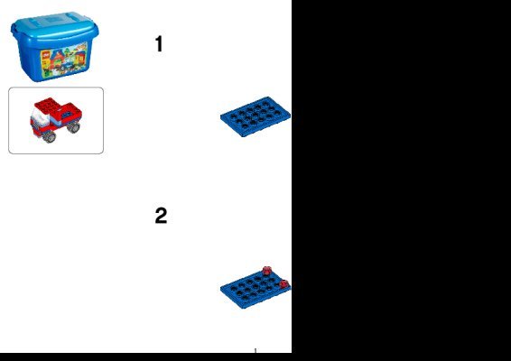 Instrucciones de Construcción - LEGO - 4626 - LEGO® Brick Box: Page 1