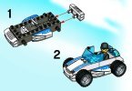 Instrucciones de Construcción - LEGO - 4666 - Speedy Police Car: Page 2