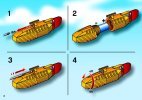 Instrucciones de Construcción - LEGO - 4669 - Turbo-charged Police Boat: Page 6