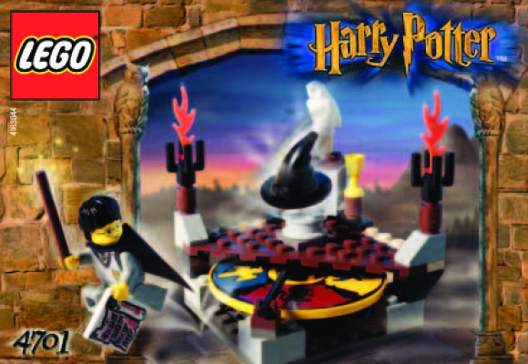 Instrucciones de Construcción - LEGO - 4701 - The Sorting Hat™: Page 1