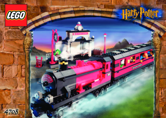 Instrucciones de Construcción - LEGO - 4708 - Hogwarts™ Express: Page 1