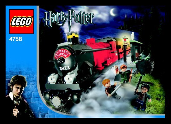 Instrucciones de Construcción - LEGO - 4758 - Hogwarts™ Express: Page 1