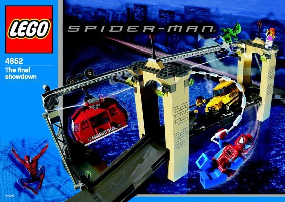 Instrucciones de Construcción - LEGO - 4852 - Spider-Man™ vs. Green Goblin™ - the fina: Page 1