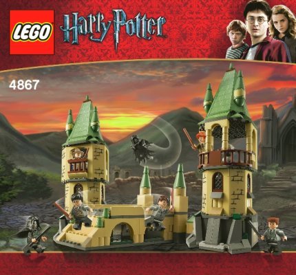 Instrucciones de Construcción - LEGO - 4867 - Hogwarts™: Page 1