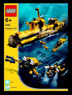 Instrucciones de Construcción - LEGO - 4888 - Ocean Odyssey: Page 1