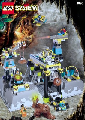 Instrucciones de Construcción - LEGO - 4990 - The Rock Raiders HQ: Page 1